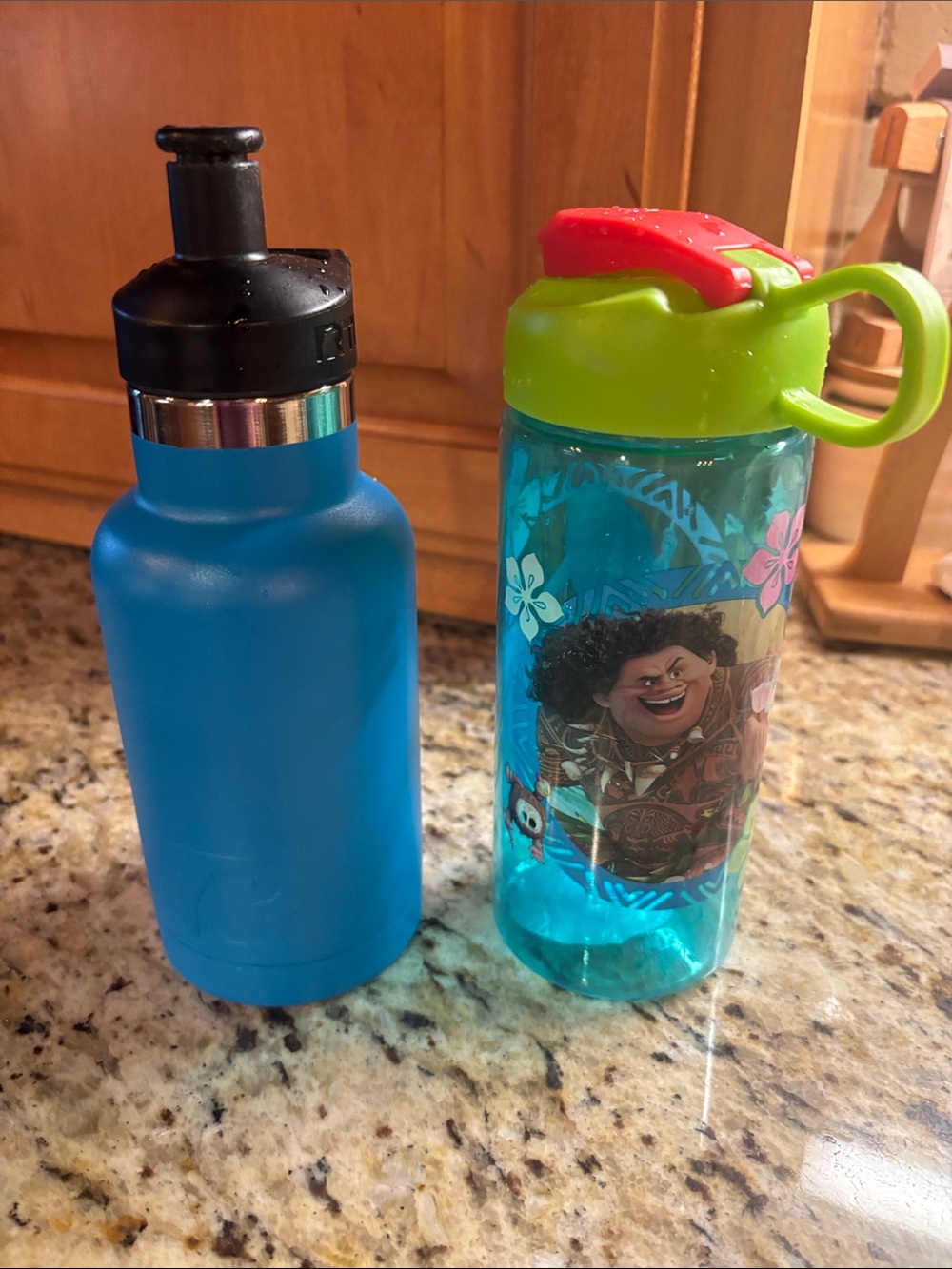 Kids Blue Stainless-Style Water Bottle - Unbranded